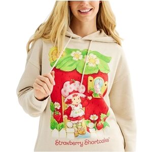Strawberry Shortcake Cream Hoodie